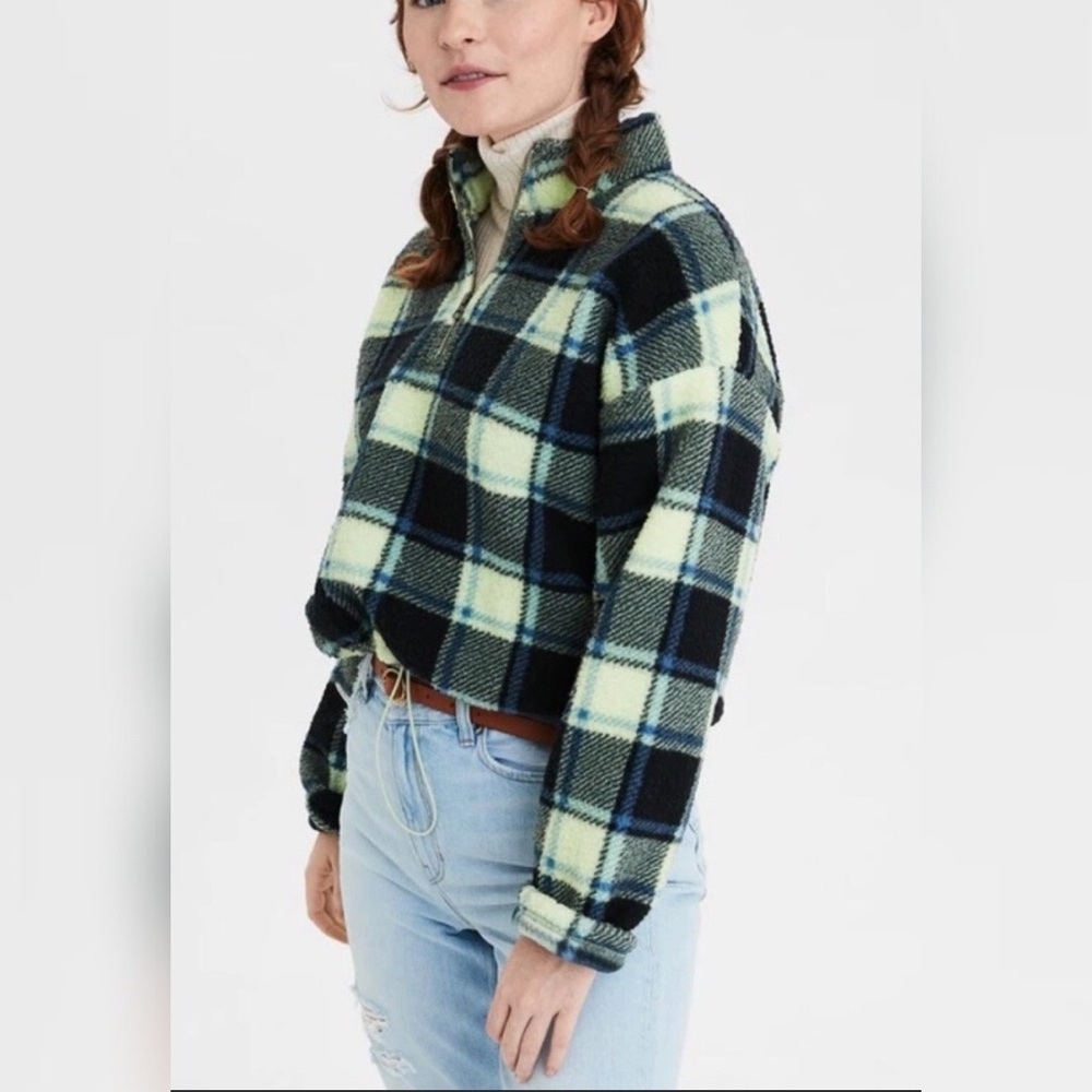 American Eagle Sherpa Jacket - image 7